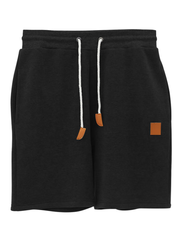 SHOPIQAT Men's New Drawstring Loose Brushed Skin-Friendly Casual Sports Shorts - Premium from shopiqat - Just $8.250! Shop now at shopiqat